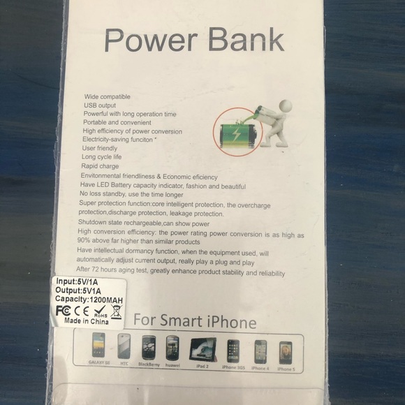 Power bank for Smart i Phone. - Picture 2 of 3